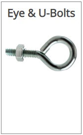 Eye Bolts, U-Bolts and Hook Screws