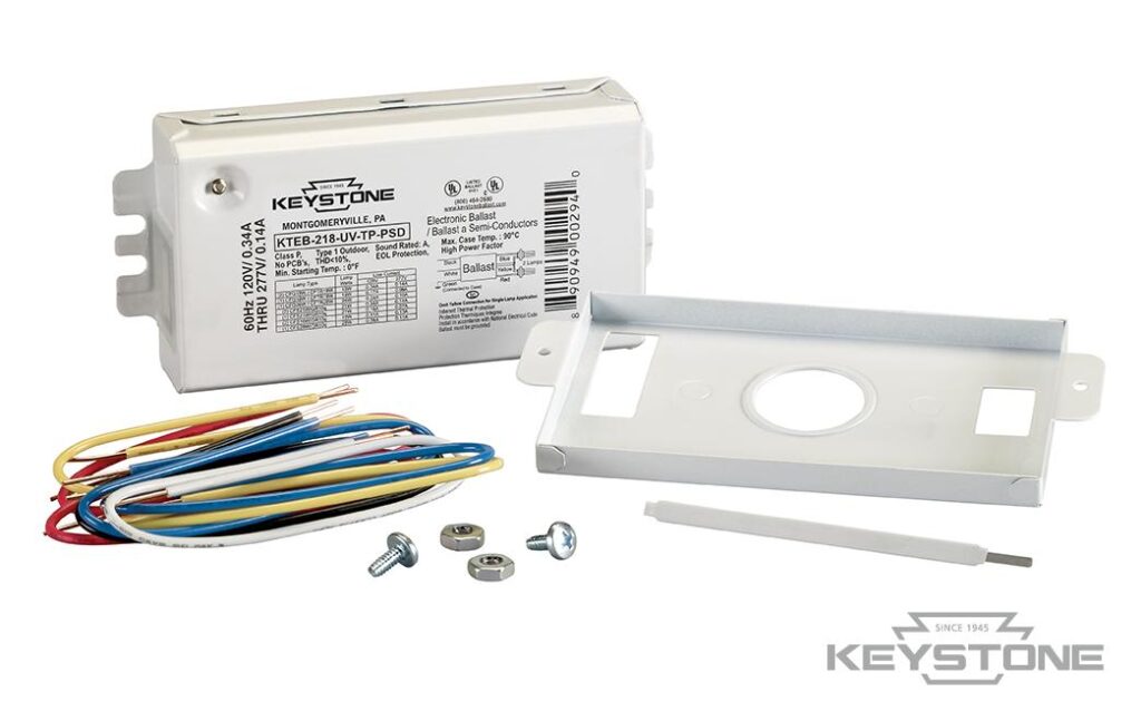 CFL Ballast Kits include mounting and wiring options