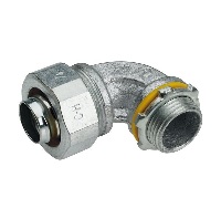 Liquidtight Flexible Metallic Conduit 90 Degree Connectors