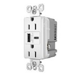 Duplex Receptacle with USB Ports
